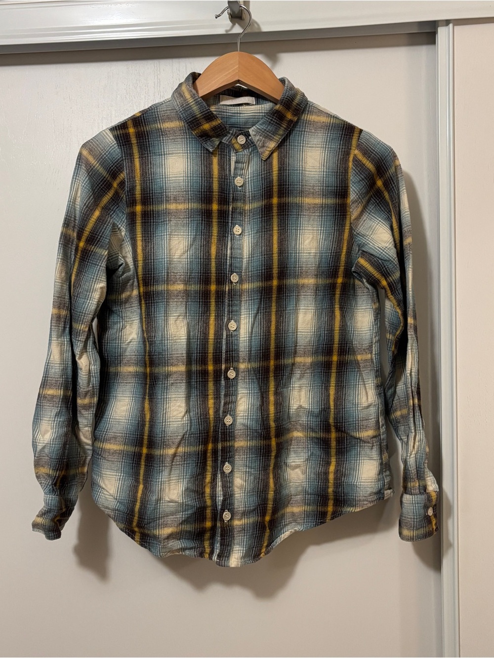 Y2K Vintage CP Shades Women Plaid Flannel Button Down Heritage Grunge Gorpcore